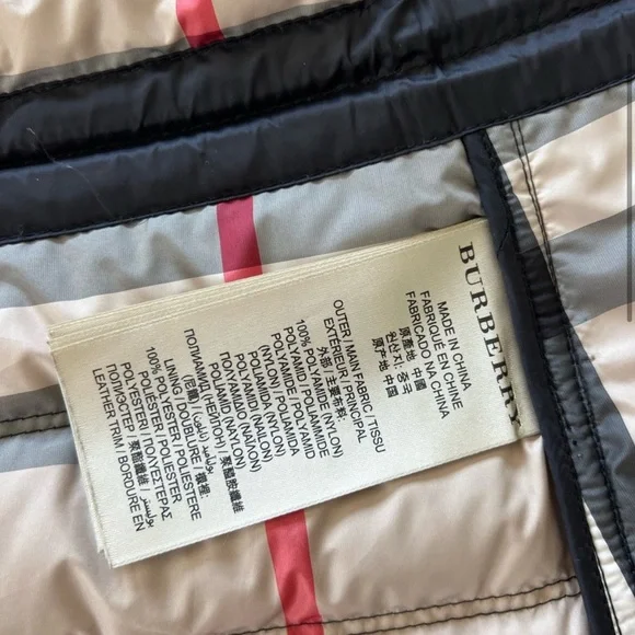 Burberry Brit Black Quilted Vest for Women - New without tags - Picture 2 of 6